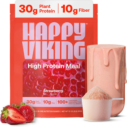 Happy Viking   High-Protein + Fiber Meal  15 Servings