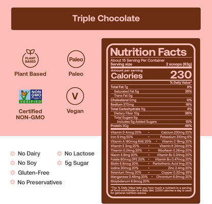 Happy Viking   High-Protein + Fiber Meal  15 Servings